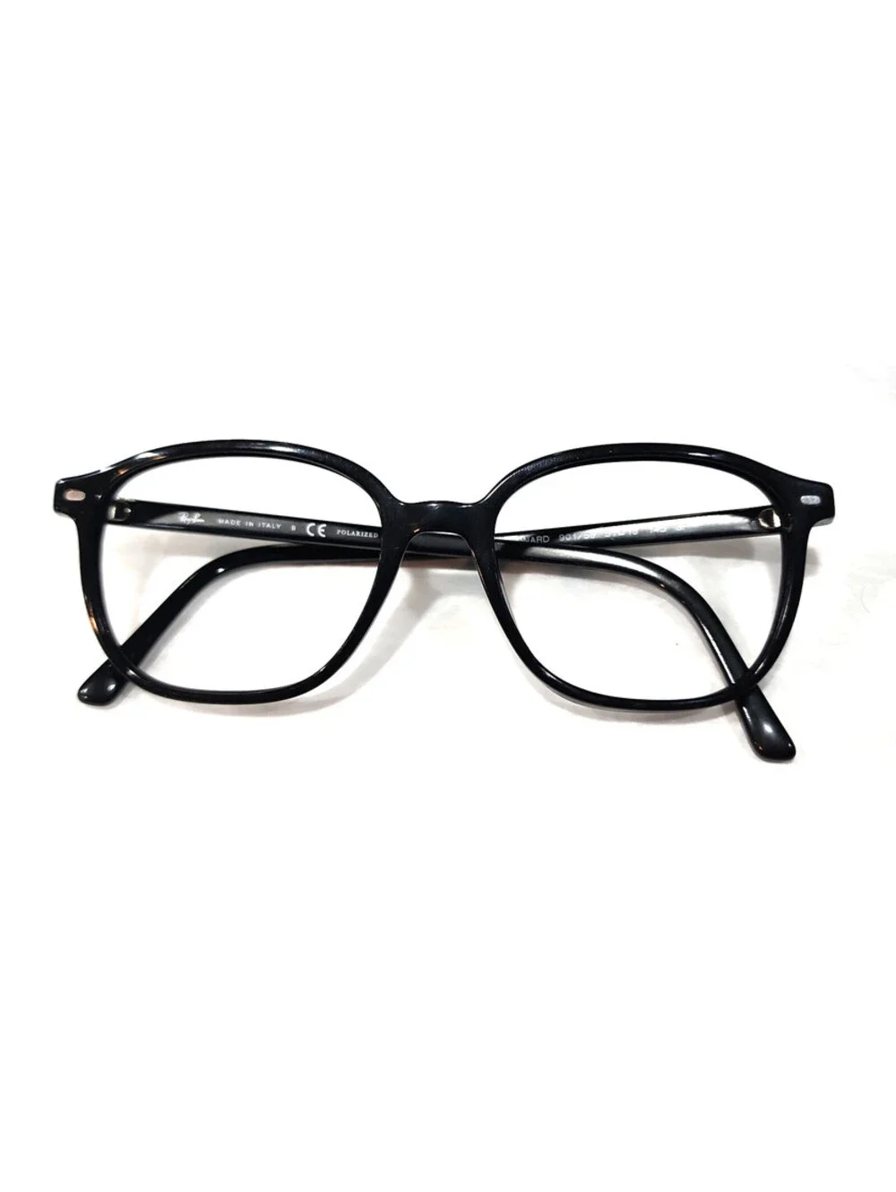 Ray Ban RB2193 901/58 Black Square Sunglasses Frame 51-18 145